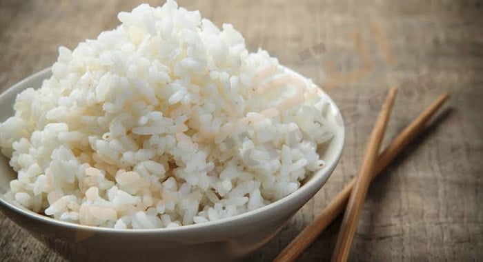 الأرز المطبوخ في المنام