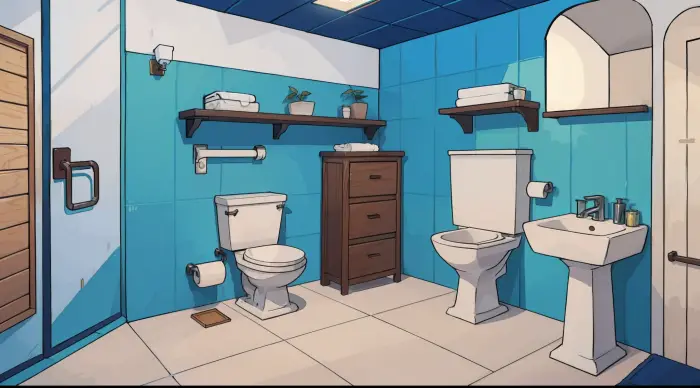 الصلاة في دورة المياه في المنام