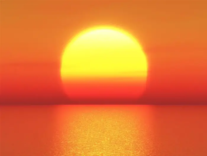 الشمس فى المنام