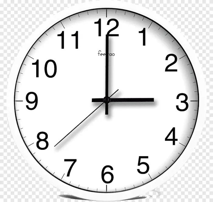 الساعه فى المنام