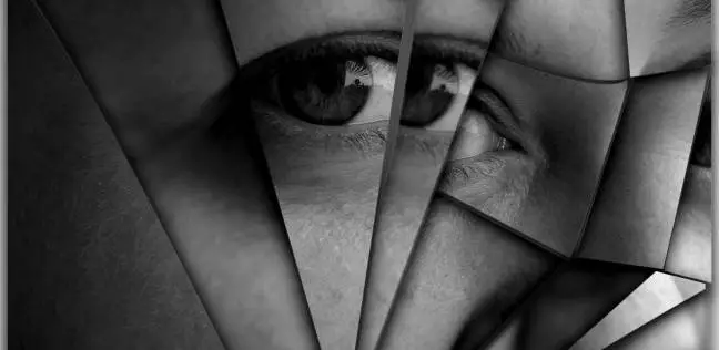 المرآة المكسورة في المنام