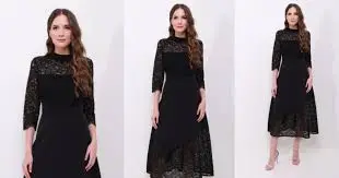 الفستان الاسود للحامل