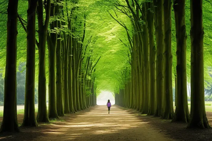 الشجر الأخضر في المنام