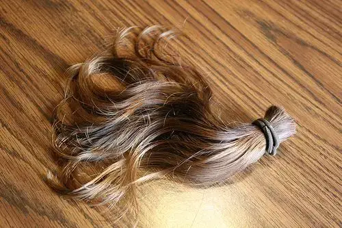 تفسير حلم كتلة شعر على الارض